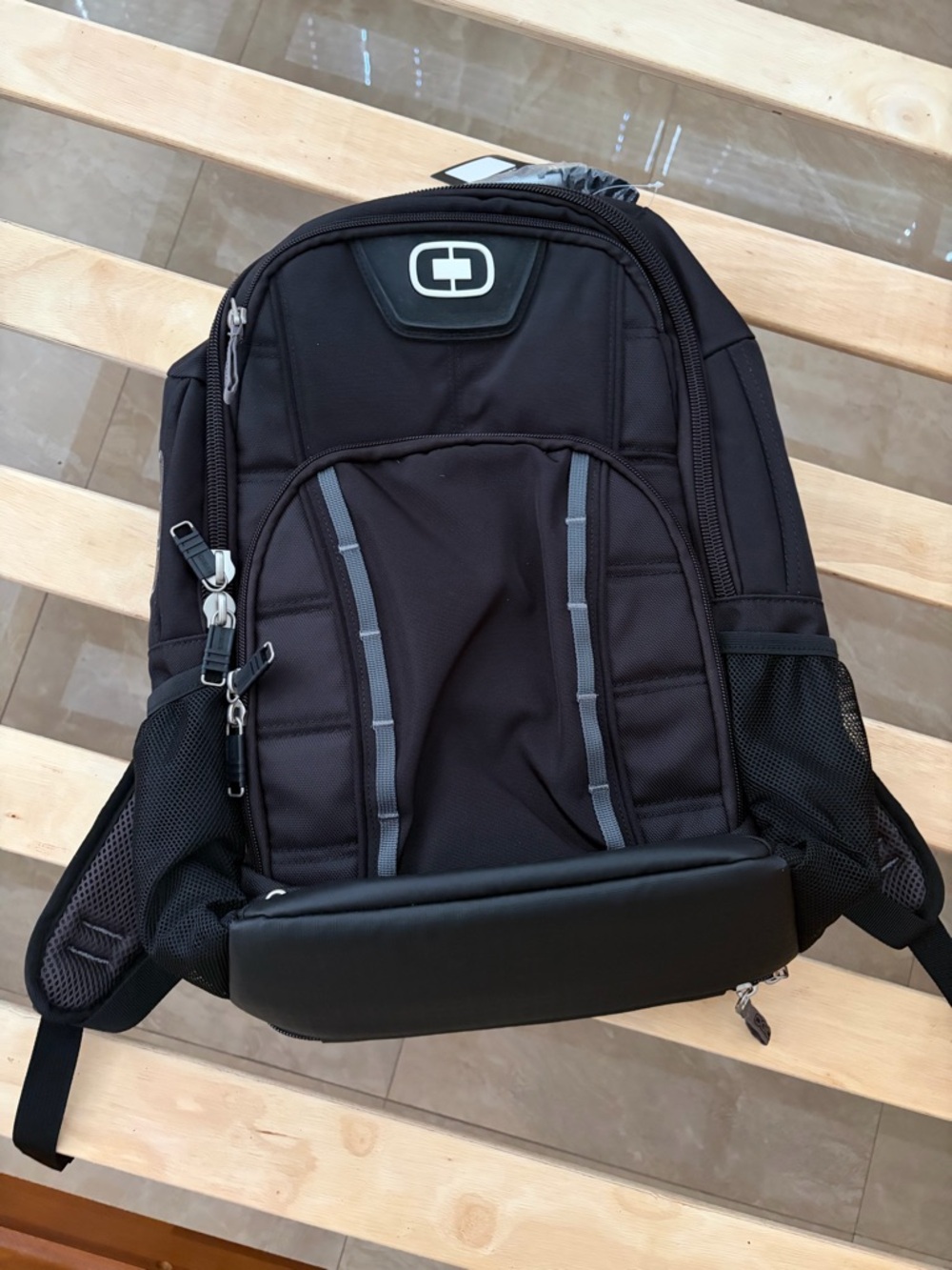 Ogio Men's Backpack with Gray Accents